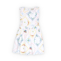 The New Society - Jacinthe Special Dress Multicolor Embroidery