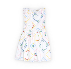 The New Society - Jacinthe Special Dress Multicolor Embroidery