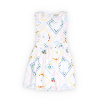 The New Society - Jacinthe Dress Multicolor Embroidery