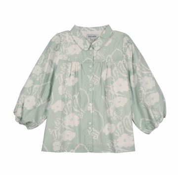 Kin And Kin Girl'S Shirt - Floral Shirt SH23