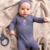 Minilabel Denim Blue Fisherman Footie- Boys