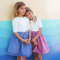 Calla Lili Girl Nautical Skirt - Pink