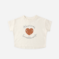 Rylee + Cru  Boxy Tee Americas Sweetheart