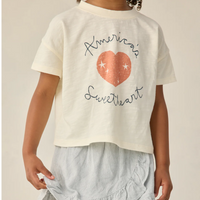 Rylee + Cru  Boxy Tee Americas Sweetheart