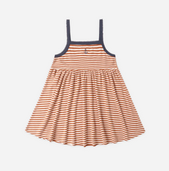 Rylee + Cru  Lea Dress Poppy Stripe