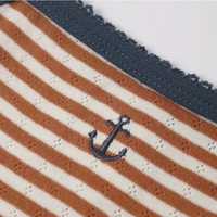 Rylee + Cru  Lea Dress Poppy Stripe