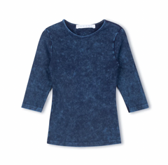 Cabana Blue Mineral Wash Tee