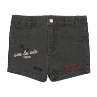 Froo Grey Denim Atlas Shorts