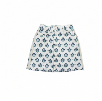 The New Society Eleni Special Skirt Hyacinth Print KNEE LENGTH