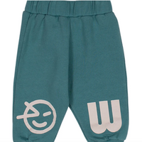 Wynken Soft Green Mini Scale Pant