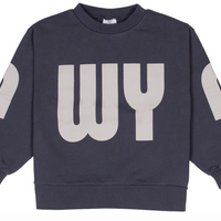 Wynken Slate Navy Scale Sweat