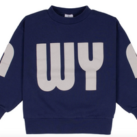 Wynken Rich Navy Scale Sweat