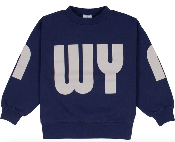 Wynken Rich Navy Scale Sweat