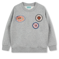 Kenzo Grey Marl Sweatshirt