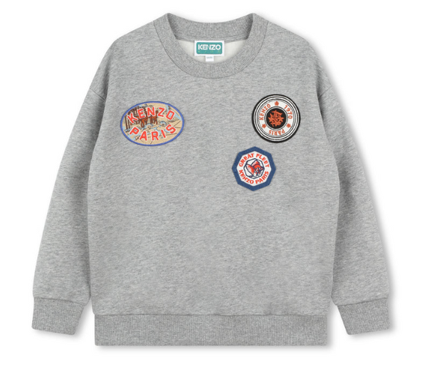 Kenzo Grey Marl Sweatshirt