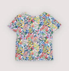 The New Society - TNS Rib Baby Tee Verbena Print