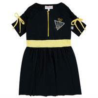 Miss Mini Postcard Swim Swim Dress (has snaps at the bottom )