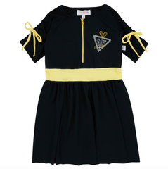 Miss Mini Postcard Swim Swim Dress (has snaps at the bottom )