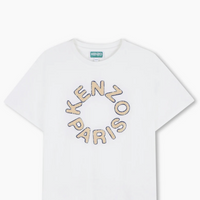 Kenzo Boys Logo Tee - White