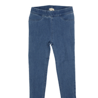 Lil Legs Mid Blue Basic Leggings Jeggings