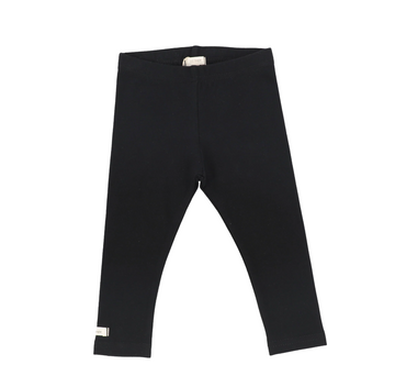 Lil Legs Black Basic Leggings