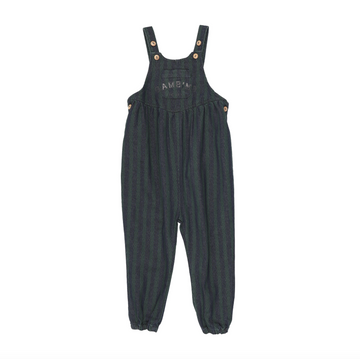 Analogy by Lil Legs Denim Green Denim Day Toddler Overalls