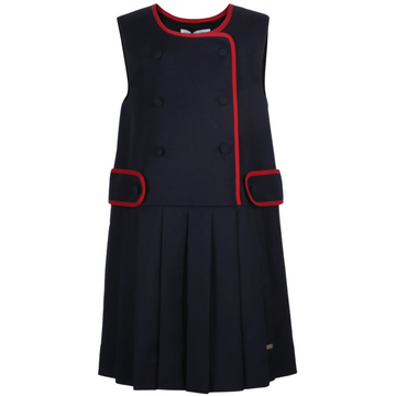 Jessie & James Navy Jazzy Dress (AZ-41601/A)