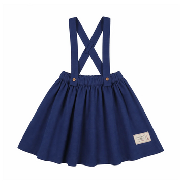 Lil Legs Bellwether Blue Limited Capsule Suspender Skirt