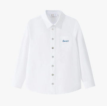 Coco Blanc Boys White Shirt CB4035