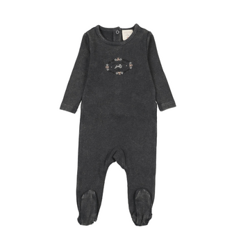 Analogy by Lil Legs Off Black Stitch Studio Footie