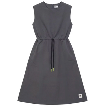 Kix Grey Drawstring Waist Dress
