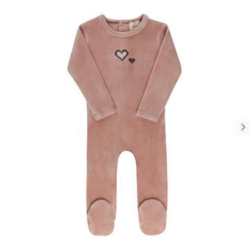 Aurora Cross Stitch Collection - Pink - Footie [AAW26-0093]