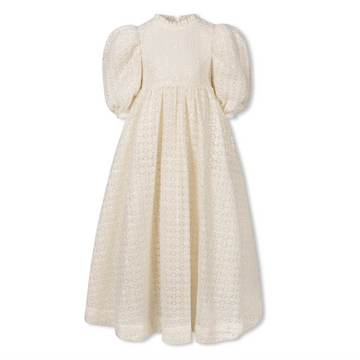 Soiree Elara Lace Gown - Cream