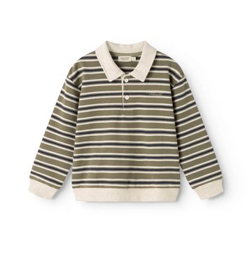 MarMar Thanos Polo - Seaweed Stripe