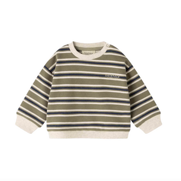 MarMar Tammas B sweatshirt - Seaweed Stripe
