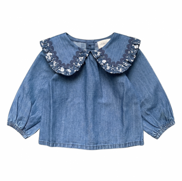 Louis Louise Tunic Sybillette Chambray Blue