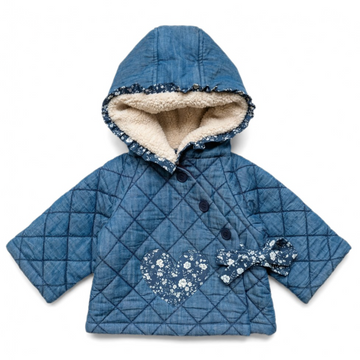 Louis Louise Jacket Cardi Light Denim Blue