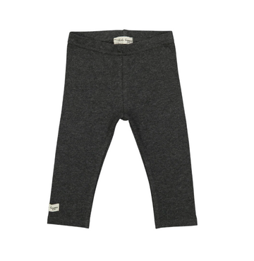 Lil Legs Heather Grey Basic Leggings