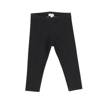 Lil Legs Black Jean Basic Leggings Jean Leggings