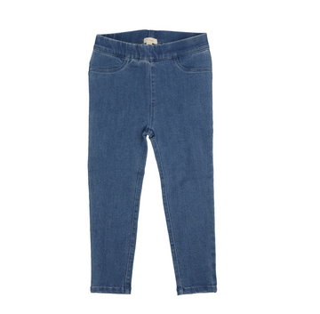 Lil Legs Dark Blue Basic Leggings Jeggings
