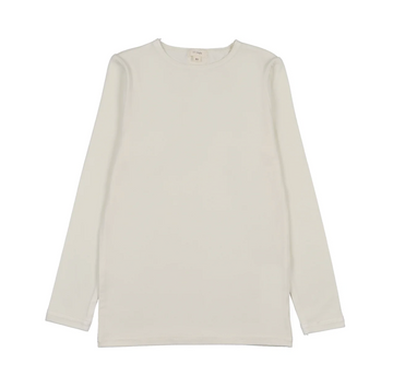 Lil Legs Cream Bamboo Basics Bamboo Long Sleeve Tee