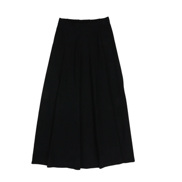Lil Legs Black Basic Skirts Panel Maxi Skirt
