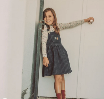 Lovely Littles The Denim Dress - Scenic Park