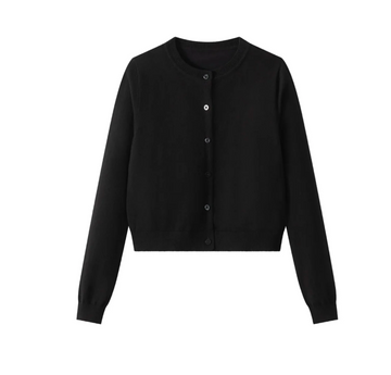 Coco Blanc Black Teen Cardigan (CB4053)