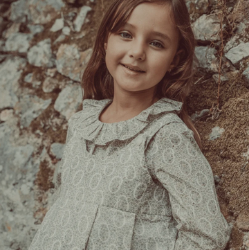 Lovely Littles The Corduroy Dress - Lila Floral