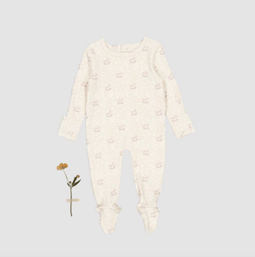 Lovely Littles The Printed Footie - Heirloom Pony