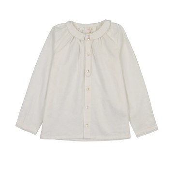 Analogy by Lil Legs Cream Signature Collection Toddler Boys Logo Shirt