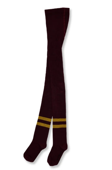 Petit Blush Tight Stripes - Fig/Khaki