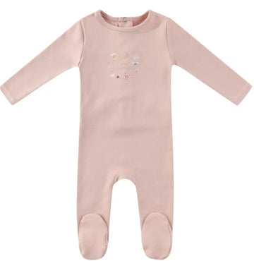 Mini Label Girls Pink Little Explorer Footie