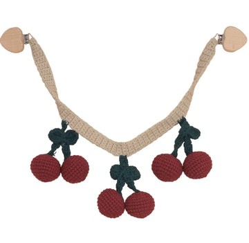 Bubani Red Crochet Carriage Toy [479W27G]